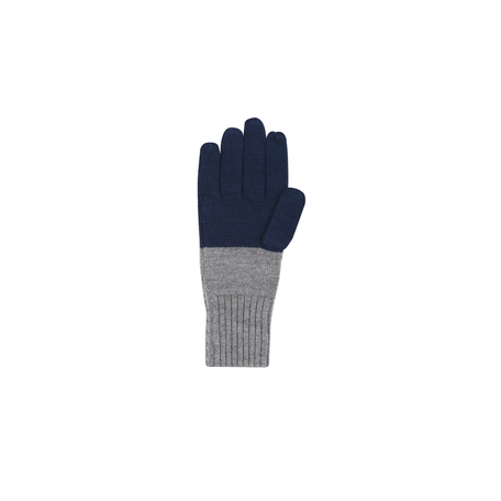 Hunter Original Moustache Handschuhe: dunkelblau/grau, M/L